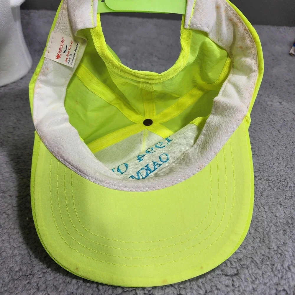 Vintage 1994 US Open Oakmont Hat Snapback Cap Golf Retro 90s Neon‎ Rope